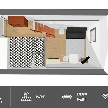 アパート L'abri Du Marin - - Proche Plage, Parking, Wifi *