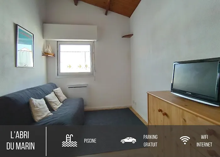 L'abri Du Marin - - Proche Plage, Parking, Wifi *